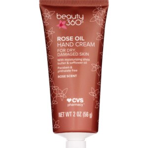 Beauty 360 Rose Oil Hand Cream, 2 OZ