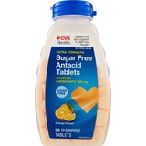 CVS Extra Strength Antacid Tablets Sugar Free, Orange Creme, 90 CT, thumbnail image 1 of 1