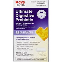 CVS Health Ultimate Probiotic Vegetable Capsules, 30 CT