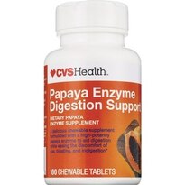 CVS Health Digestion Support Papaya Enzyme Chewable Tablets, 100CT