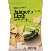 Gold Emblem Abound Jalapeño Lime Tortilla Chips, 8 OZ