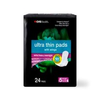 CVS Health Ultra Thin Pads With Wings