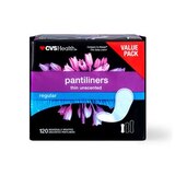 CVS Health Thin Panty Liners, Unscented, Regular, thumbnail image 1 of 1