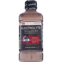 Cvs Adult Electrolyte Solution With Zinc Grape Flavor