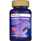 CVS Health Melatonin Sleep Aid Gummies, Strawberry, 60CT, thumbnail image 1 of 1