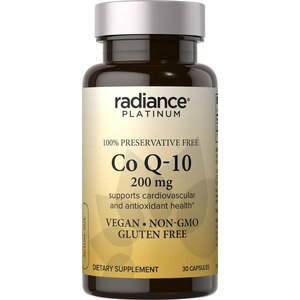 Radiance Platinum CoQ-10 Capsules 200mg, 30CT