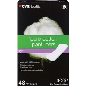 CVS Live Better Organic Cotton Pantiliners, Light