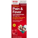 CVS Health Children's Liquid Pain Relief, Cherry, 4OZ, thumbnail image 1 of 1