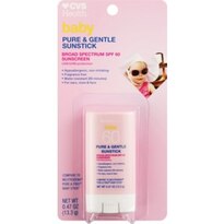 CVS Health Baby Pure And Gentle Broad Spectrum Sunscreen Sunstick SPF 60, 0.47 OZ