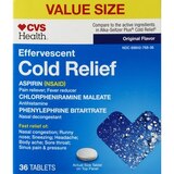 CVS Health Effervescent Cold Relief Tablets, 36 CT , thumbnail image 1 of 1