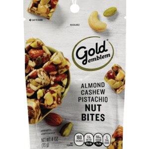 Gold Emblem Almond Cashew Pistachio Nut Bites, 4 OZ