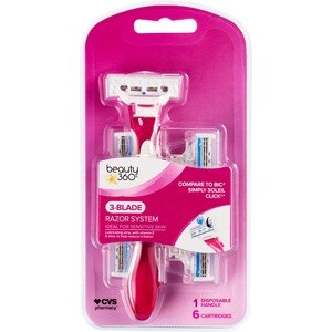 Beauty 360, 3 Blade Razor with 6 Cartridges