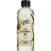 Gold Emblem Liquid Coconut Oil, 16 OZ