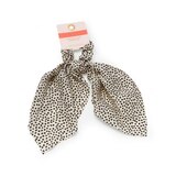 GSQ By GlamSquad Scarf Scrunchi Knotted Print Pattern, thumbnail image 1 of 1