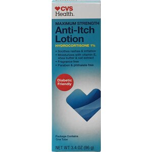 CVS HEALTH MAXIMUM STRENGTH ANTI ITCH LOTION 