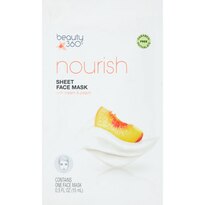 Beauty 360 Peach & Cream Nourish Sheet Face Mask