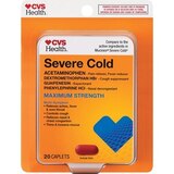CVS Health Severe Cold Maximum Strength Caplets, 20 CT, thumbnail image 1 of 1