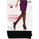 Style Essentials by Hanes Diamond Dot Fashion Textured Tights, thumbnail image 1 of 1