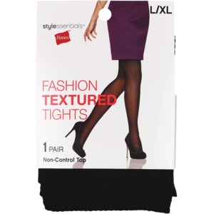 Style Essentials by Hanes Diamond Dot Fashion Textured Tights