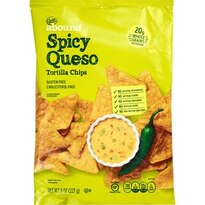 Gold Emblem Abound Spicy Queso Tortilla Chips