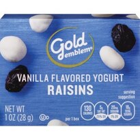 Gold Emblem Vanilla Flavored Yogurt Raisins