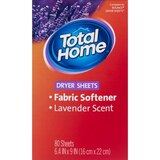 Total Home Dryer Sheets and Fabric Softener, 80 CT, thumbnail image 1 of 1