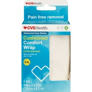 CVS Health Cushioned Comfort Wrap 3 inch x 2.3 yds