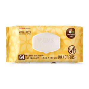 CVS Health Shea Butter Wipes, 72CT