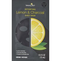 Beauty 360 Citrus Lemon & Charcoal Sheet Mask