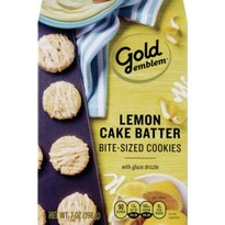 Gold Emblem Lemon Cake Batter Bite-Sized Cookies, 7 OZ