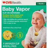 CVS Baby Vapor Clip-On Vaporizer With 4 Refill Pads, thumbnail image 1 of 1