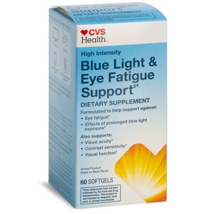 CVS Health High Intensity Blue Light & Eye Fatigue Support, 60 CT