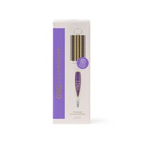 GSQ By GlamSquad Styling Hot Brush Titanium 2" White/Goldtne