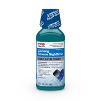 CVS Health Vapor Ice Nighttime Severe Cold & Flu, 12 OZ