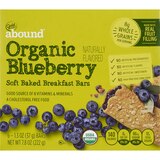 Gold Emblem Abound Organic Blueberry Soft Baked Breakfast Bars, thumbnail image 1 of 1