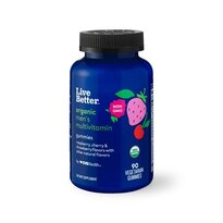 Live Better Organic Men's Multivitamin Gummies, 90 CT