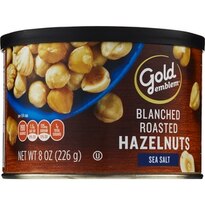 Gold Emblem Blanched Roasted Hazelnuts with Sea Salt, 8 OZ