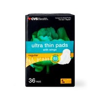 CVS Health Ultra Thin with Flexible Wings Regular, 36 CT