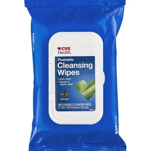 CVS Personal Cleansing Wipes Flushable 5.1"x7" Softpak