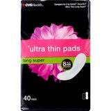 CVS Health Ultra Thin Pads Long, thumbnail image 1 of 4