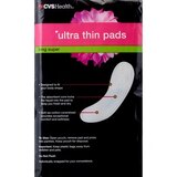 CVS Health Ultra Thin Pads Long, thumbnail image 4 of 4