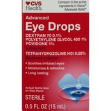 CVS Lubricant/Redness Eye Drops Dextrn/Polyeth/Povid/Tetrahy, thumbnail image 1 of 5