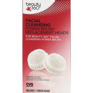 CVS Facial Cleansing Power Brush Heads, 2CT