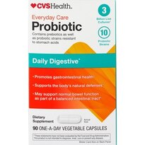 CVS Health Adult Probiotic Capsules Value Size, 90CT