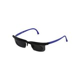 Adlens Sundials Instantly Adjustable Eyewear Sunglass 1 in. x 2 in., Black & Blue Frame, thumbnail image 1 of 1