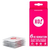 XO HWF HI SENSATION CONDOMS 6CT, thumbnail image 1 of 1