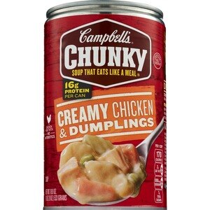 CAMPBELLS CHNKY CREAMY CHICKEN DUMPLING