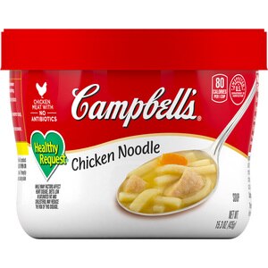 Campbell's Healthy Request Chicken Noodle Soup Bowl, 15.3 OZ