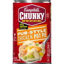 Campbell's Chunky Pub-Style Chicken Pot Pie Soup, 18.8 OZ