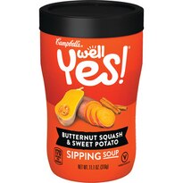 Campbell's Well Yes! Butternut Squash & Sweet Potato Sipping Soup, 11.1 OZ